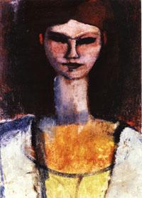 Amedeo Modigliani Bust of a Young Woman Spain oil painting art